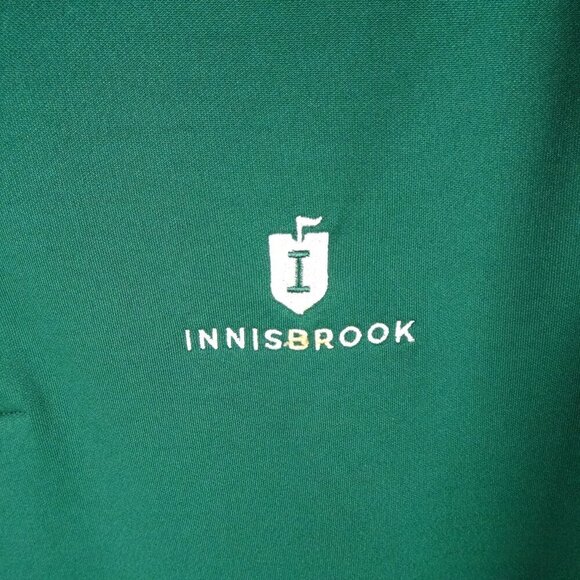 Adidas Polo Shirt Men's Size Medium Green Innisbrook Golf Florida - Picture 3 of 10